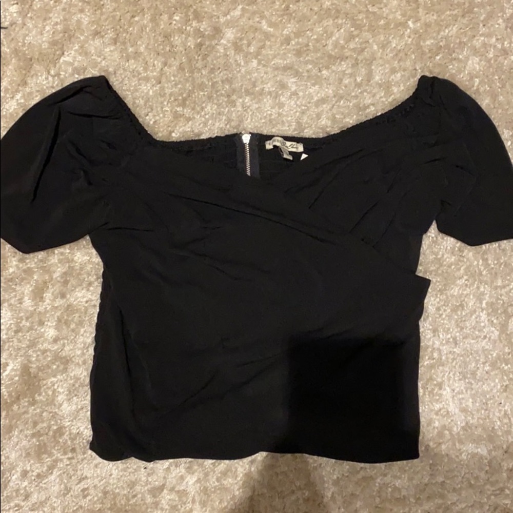 Express black off the shoulder top - Size L
